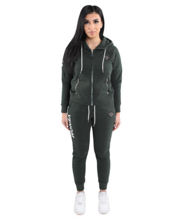 women tracksuite green