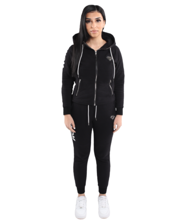 women tracksuite black